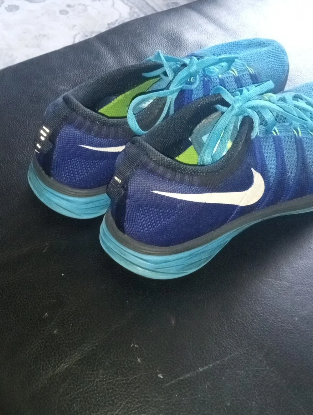 Nike Blue Teal Athletic Sneakers
